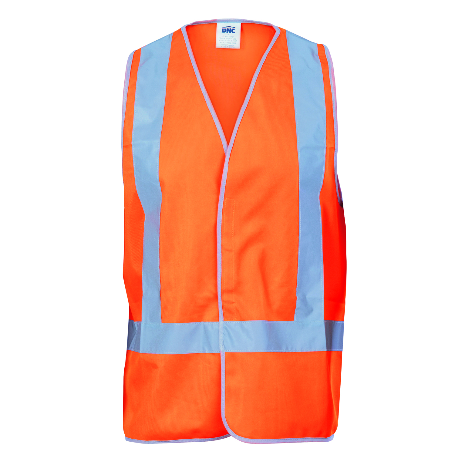 Dnc Workwear Hi-vis “h” Pattern D/n R/vest - 3965 main image 1